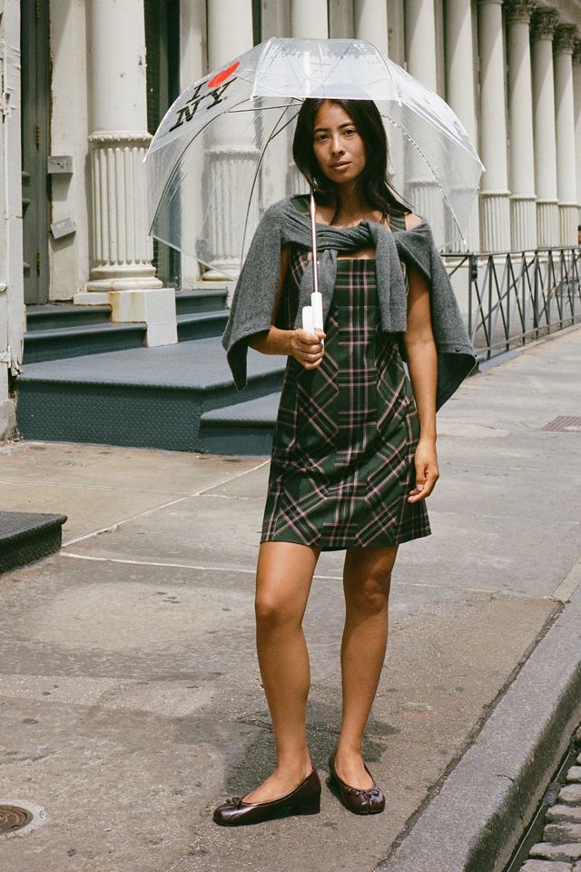 Maeve Square-Neck Mini Dress #1