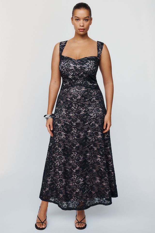 Maeve Jocelyn Sequined Midi Dress #4