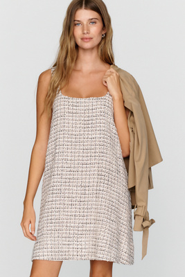 Maeve Keiko Tweed Mini Dress by Anthropologie