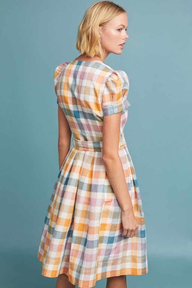 Poppy Plaid Shirtdress #1