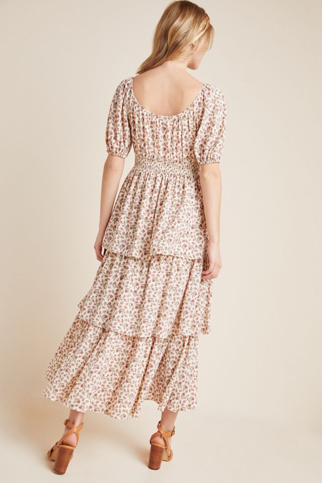 Luciana Tiered Maxi Dress #1