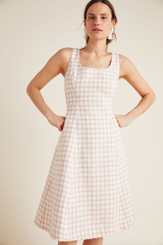 Evangeline Windowpane Dress #1