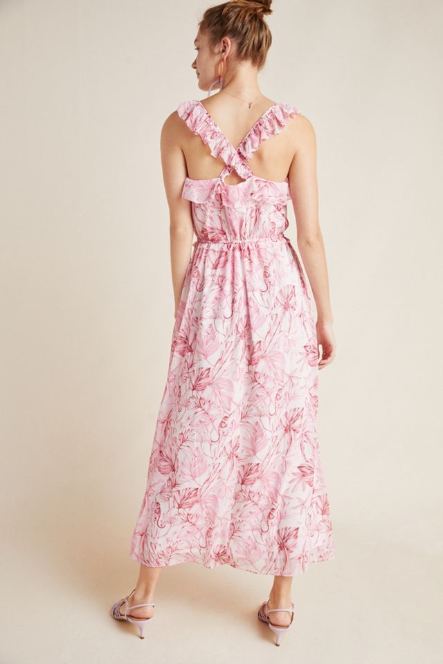 Gal Meets Glam Cheryl Ruffled Maxi Dress #2