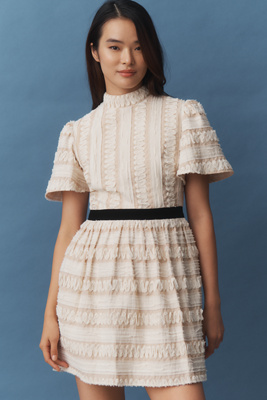 Maude Blythe Textured Mini Dress product page