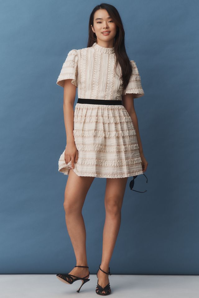 Maude Blythe Textured Mini Dress #2
