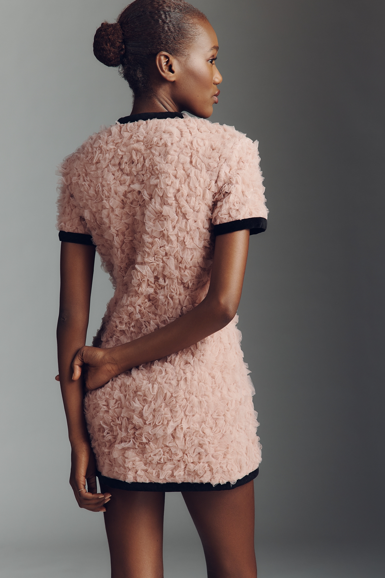 Maude Taylor Textured Mini Dress