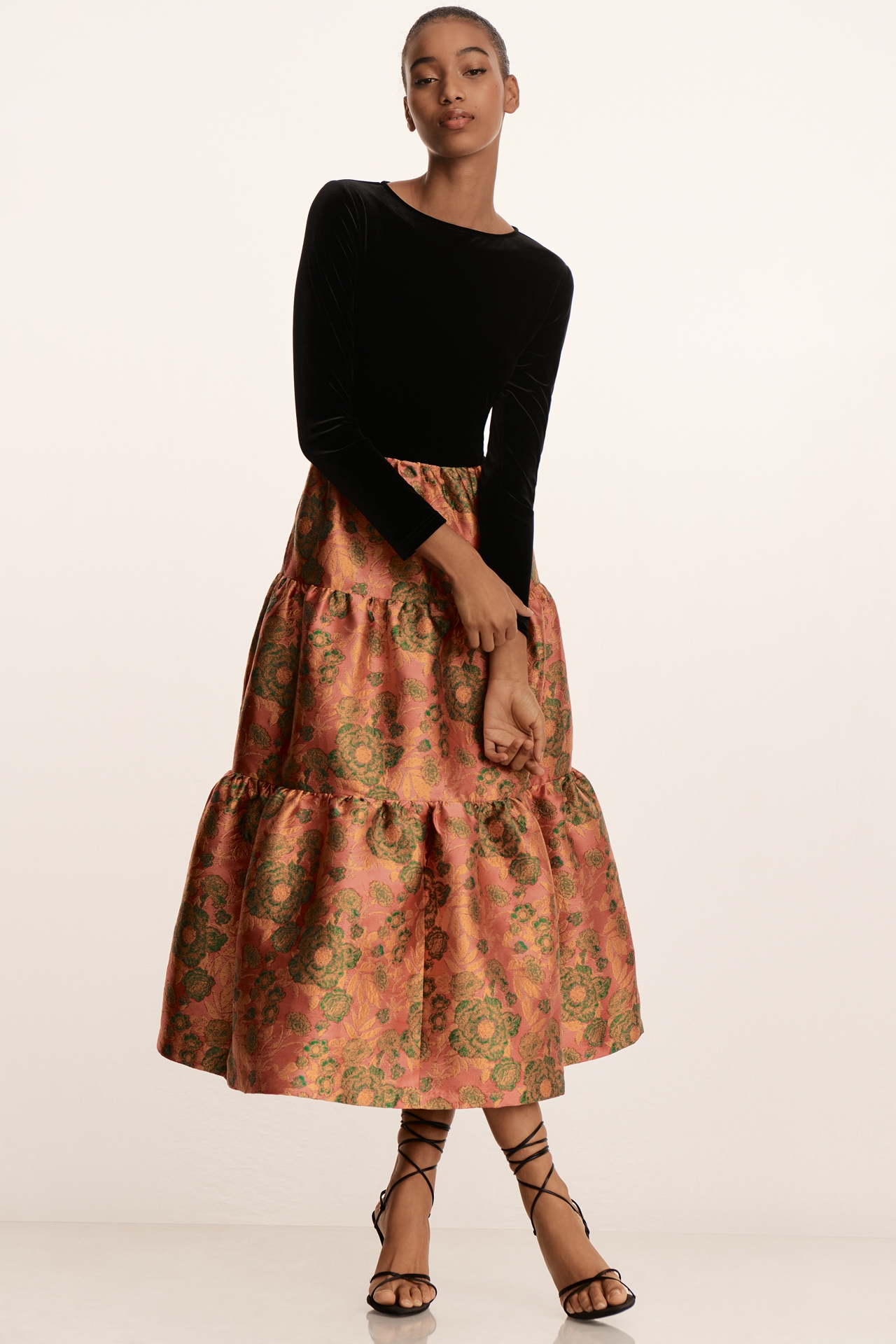 Maude Kira Twofer Maxi Dress