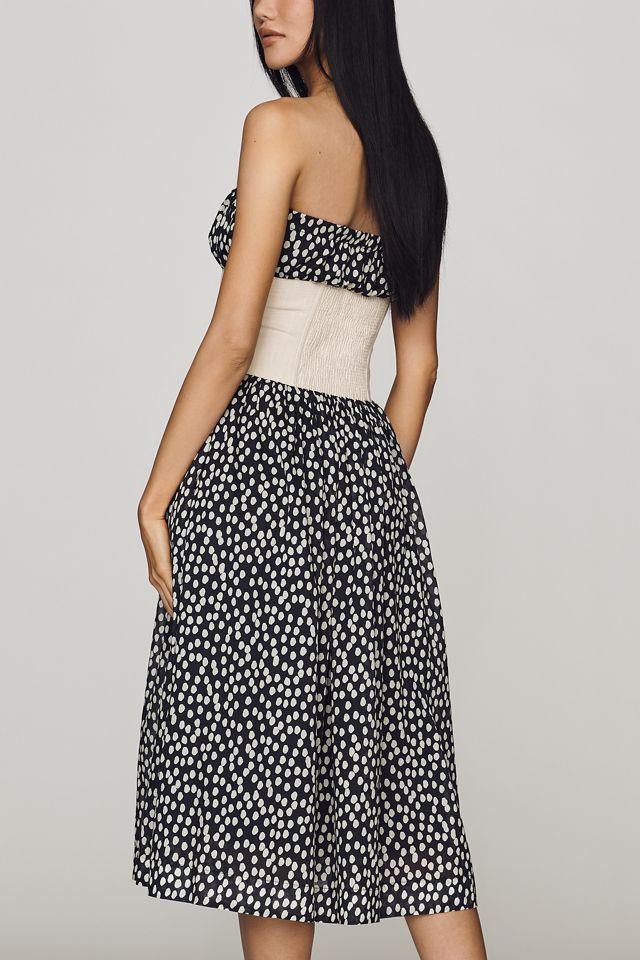 Maude Club Erin Petite 100% Cotton Midi Dress #1