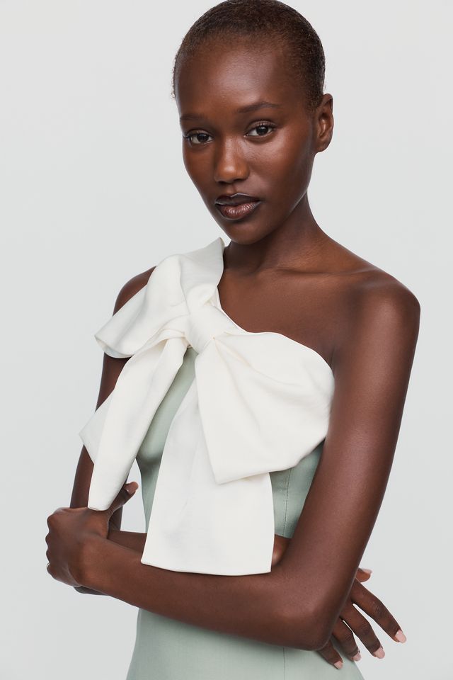 Maude Club Lima One-Shoulder Mini Dress #1