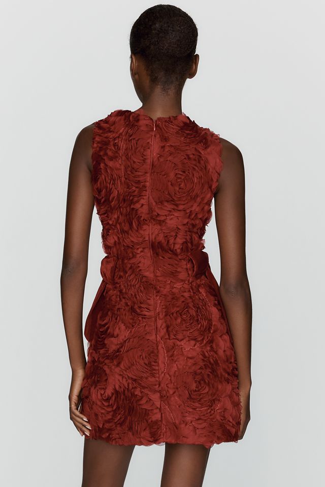 Maude Club Danielle Textured Mini Dress #3