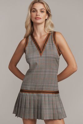 By Anthropologie V-Neck Flutter-Sleeve Midi Dress