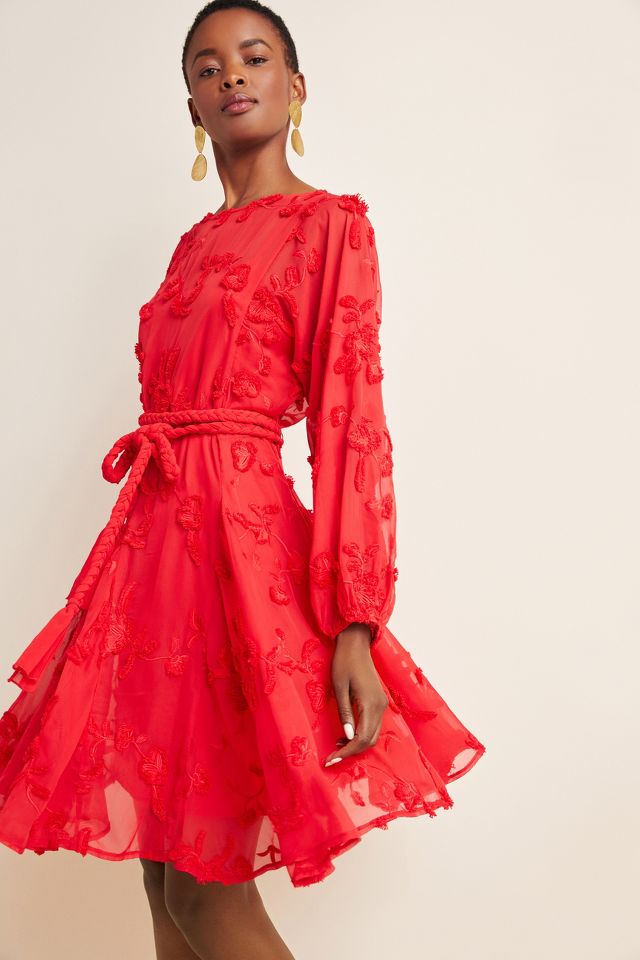 Anthropologie 2024 red dress