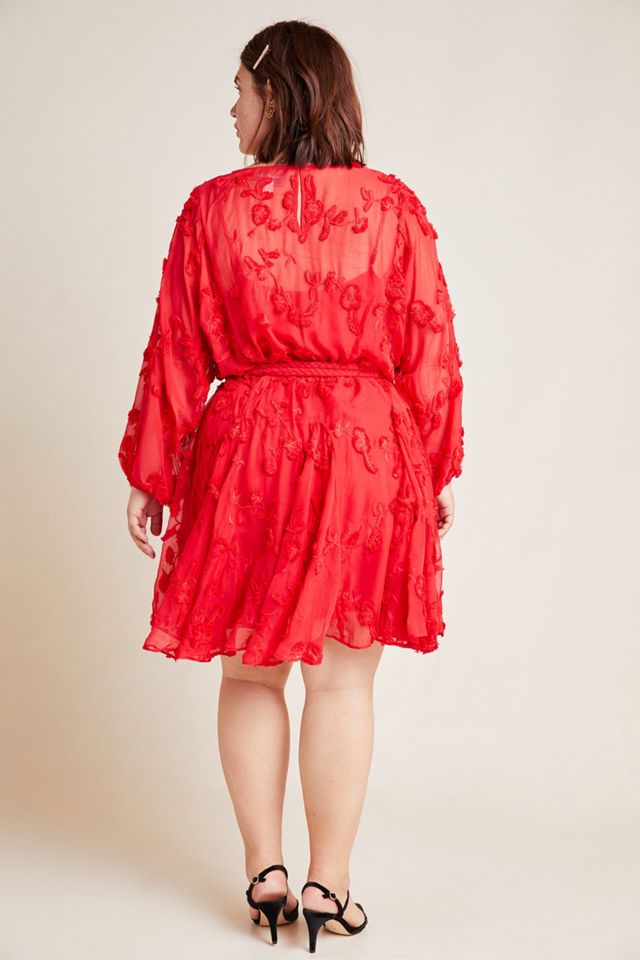 Amal Textured Mini Dress #6