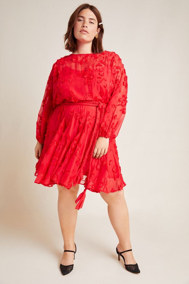 Amal Textured Mini Dress #5