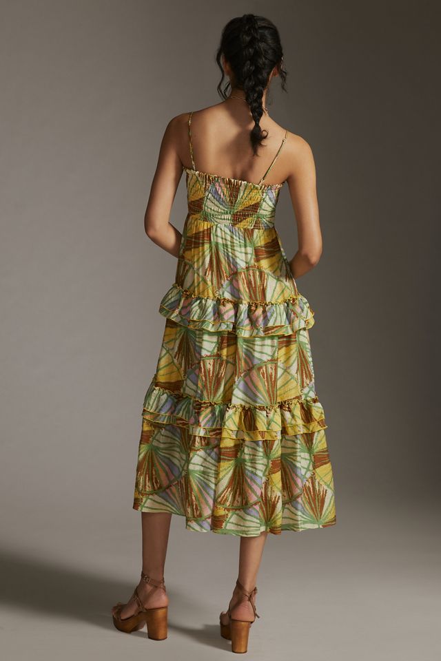 Mare Mare x Anthropologie Smocked Bodice Midi Dress #2