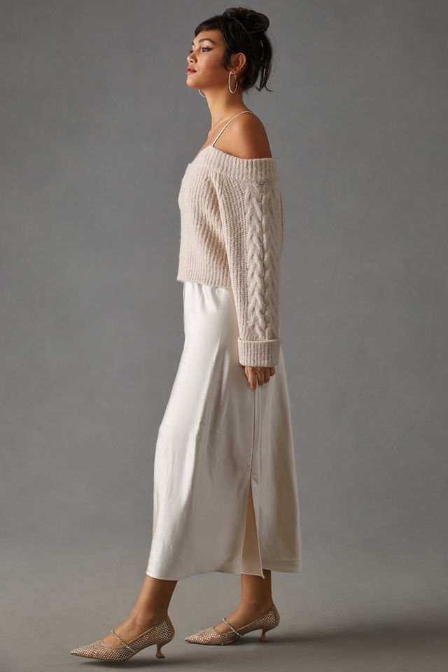 Mare Mare Layered Jumper & Slip Dress #8