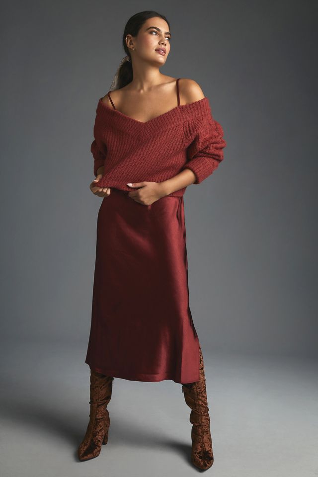 Mare Mare Layered Sweater & Slip Dress #2