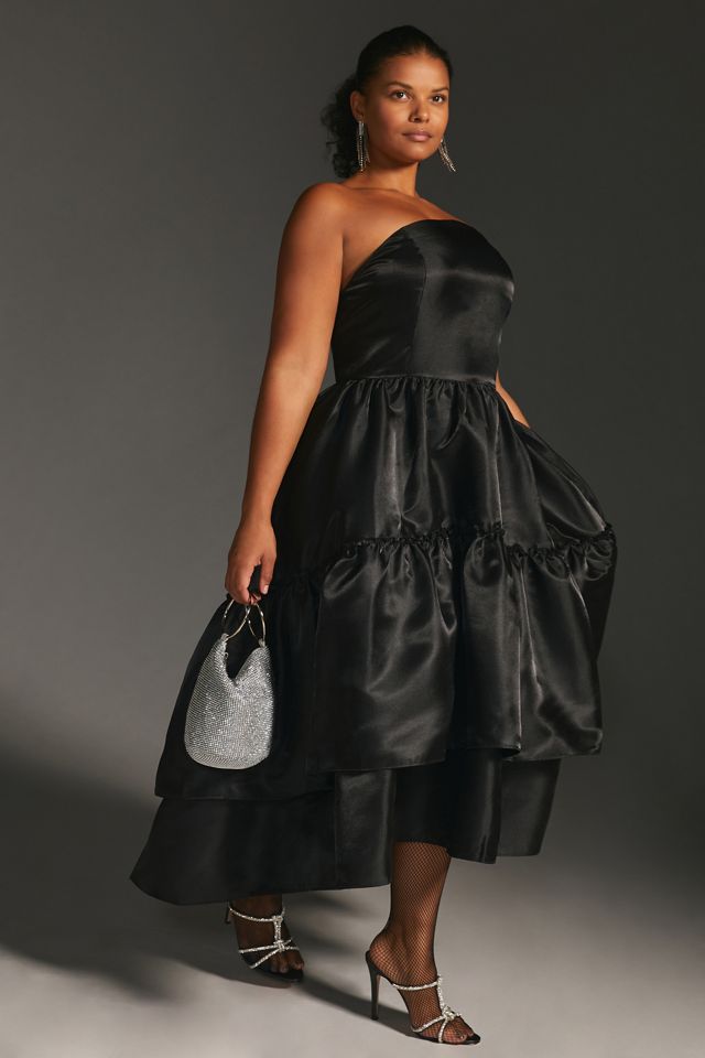 Mare Mare Tiered Strapless Dress #8