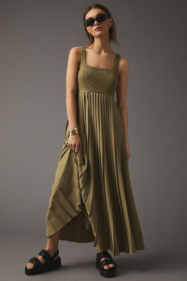 Anthropologie shop pleated dress