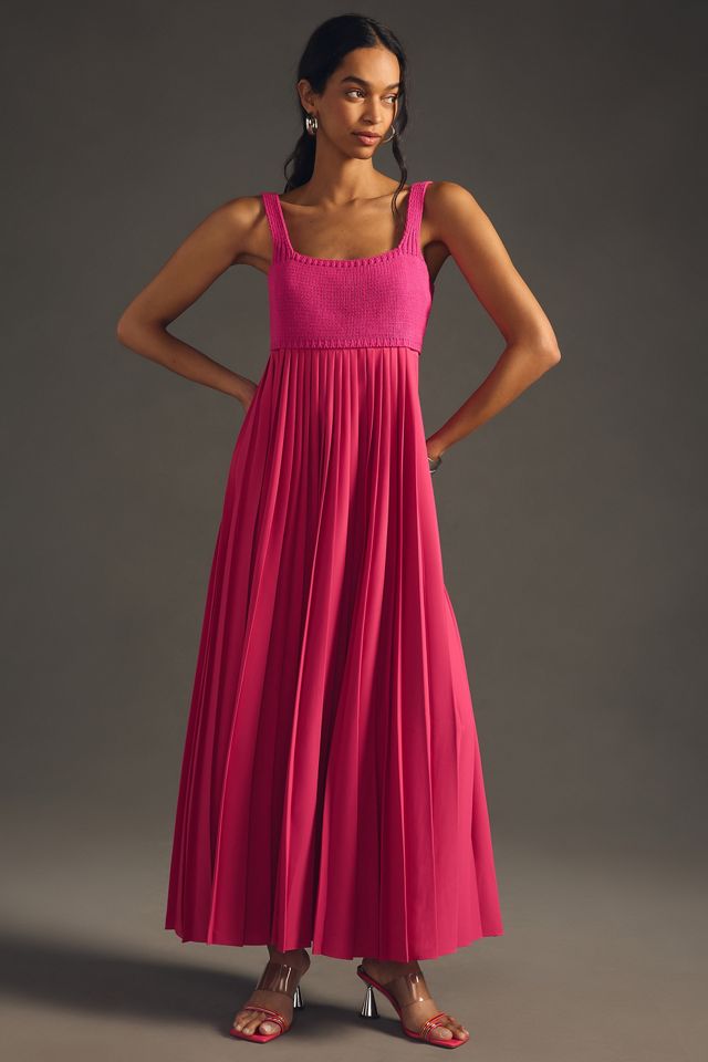 mare mare pleated maxi dress Mare Mare Pleated Maxi Dress