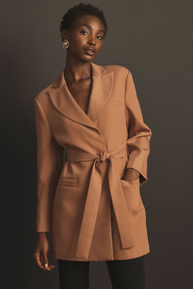 Anthropologie deals camel coat