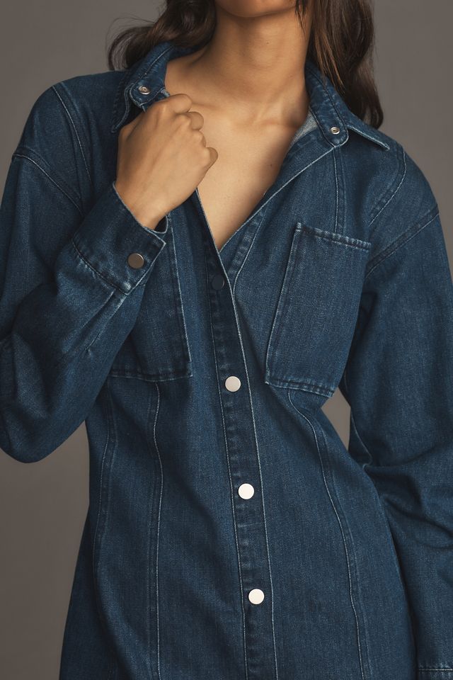 Mare Mare Denim Shirt Dress #3