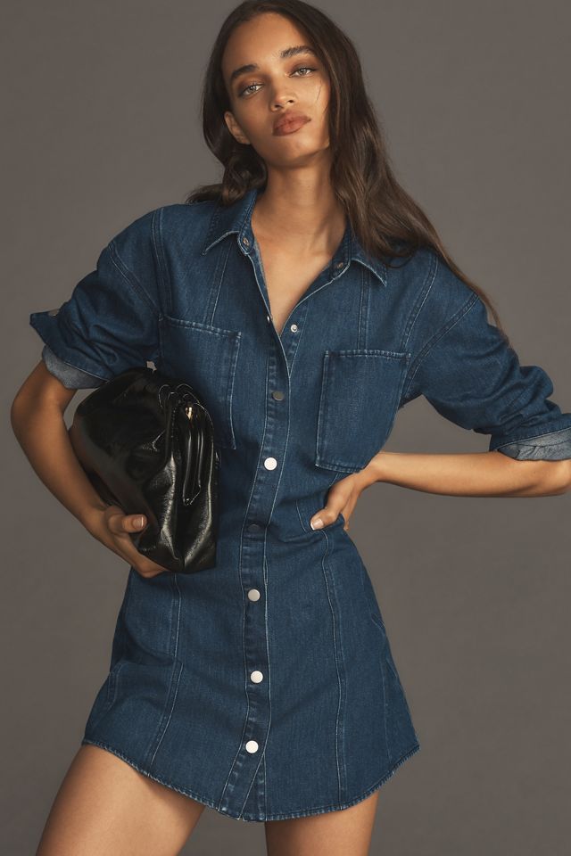 Mare Mare Denim Shirt Dress #1