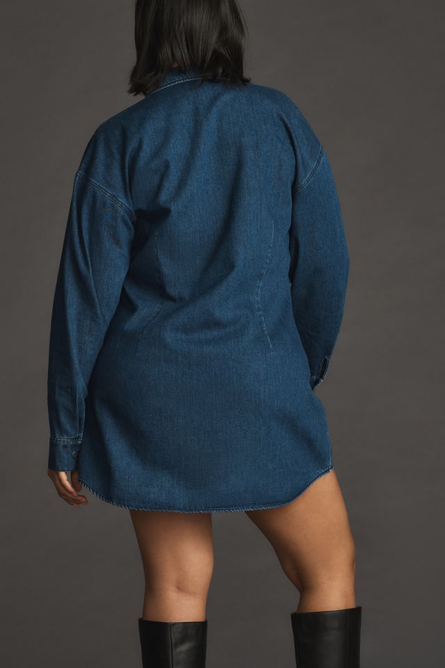 Mare Mare Denim Shirt Dress #6