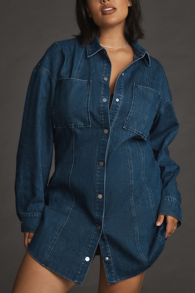 Mare Mare Denim Shirt Dress #8