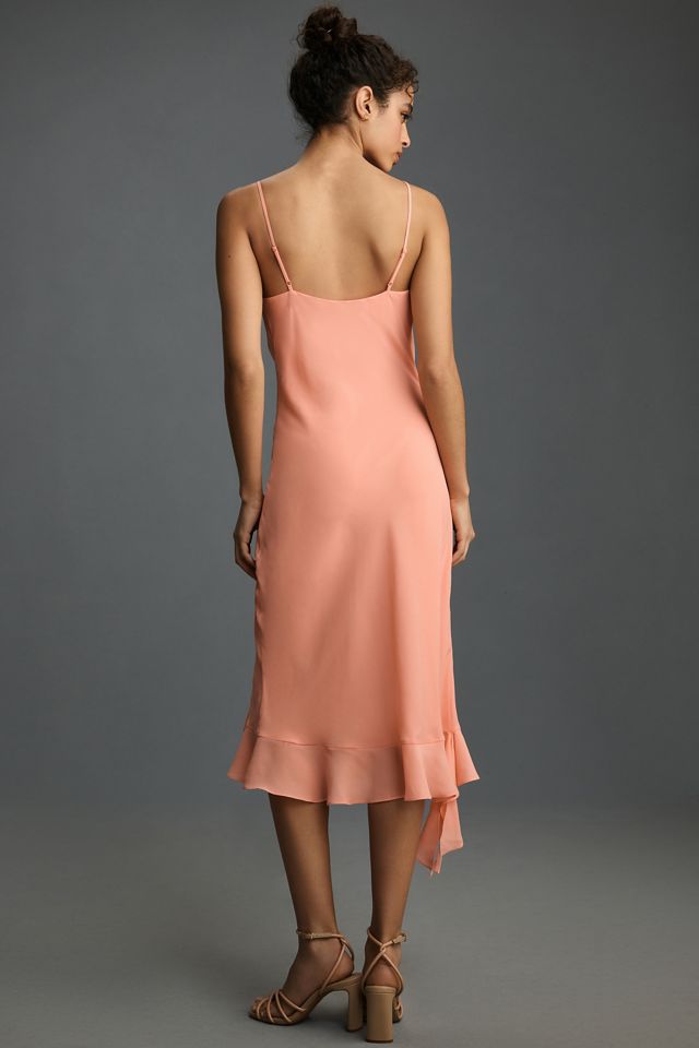 Mare Mare Sleeveless Draped Asymmetrical Midi Dress | Anthropologie