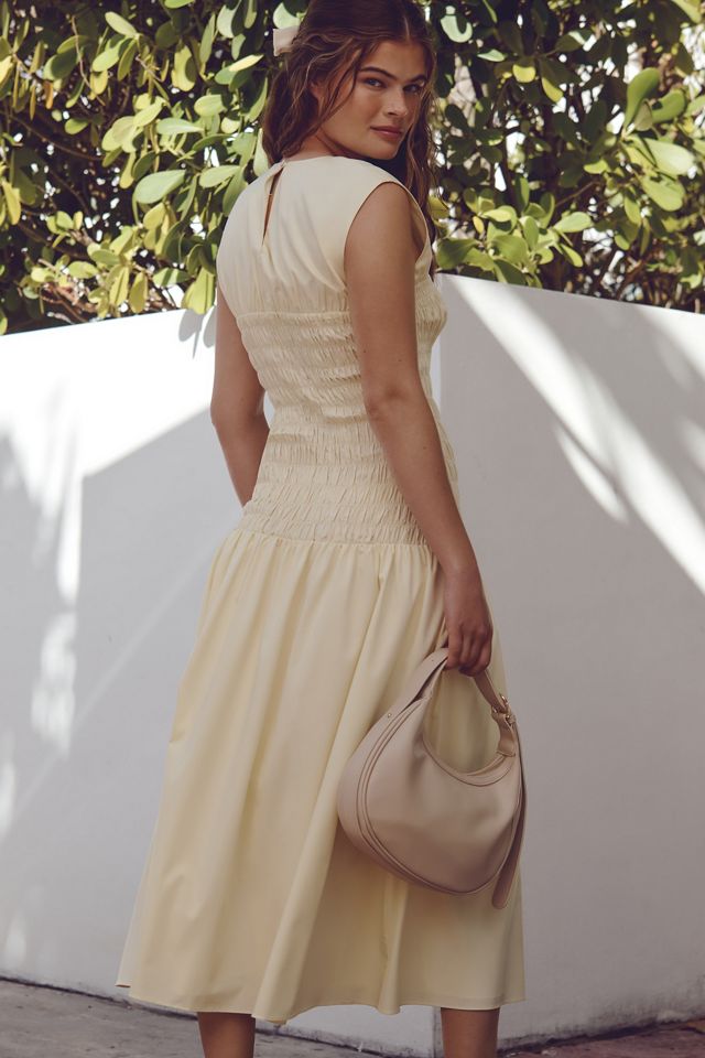 Mare Mare x Anthropologie Sleeveless Smocked Midi Dress #2