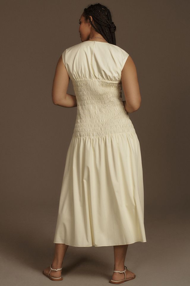 Mare Mare x Anthropologie Sleeveless Smocked Midi Dress #5