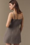 Mare Mare Square-Neck Shift Mini Dress