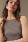 Mare Mare Square-Neck Shift Mini Dress
