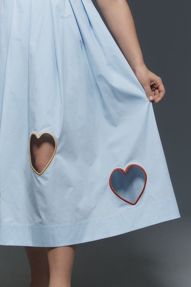Anthropologie ★ Mare Mare Luna Strapless Tulip Midi Dress Mare Mare Luna Strapless Tulip Midi Dress | Anthropologie