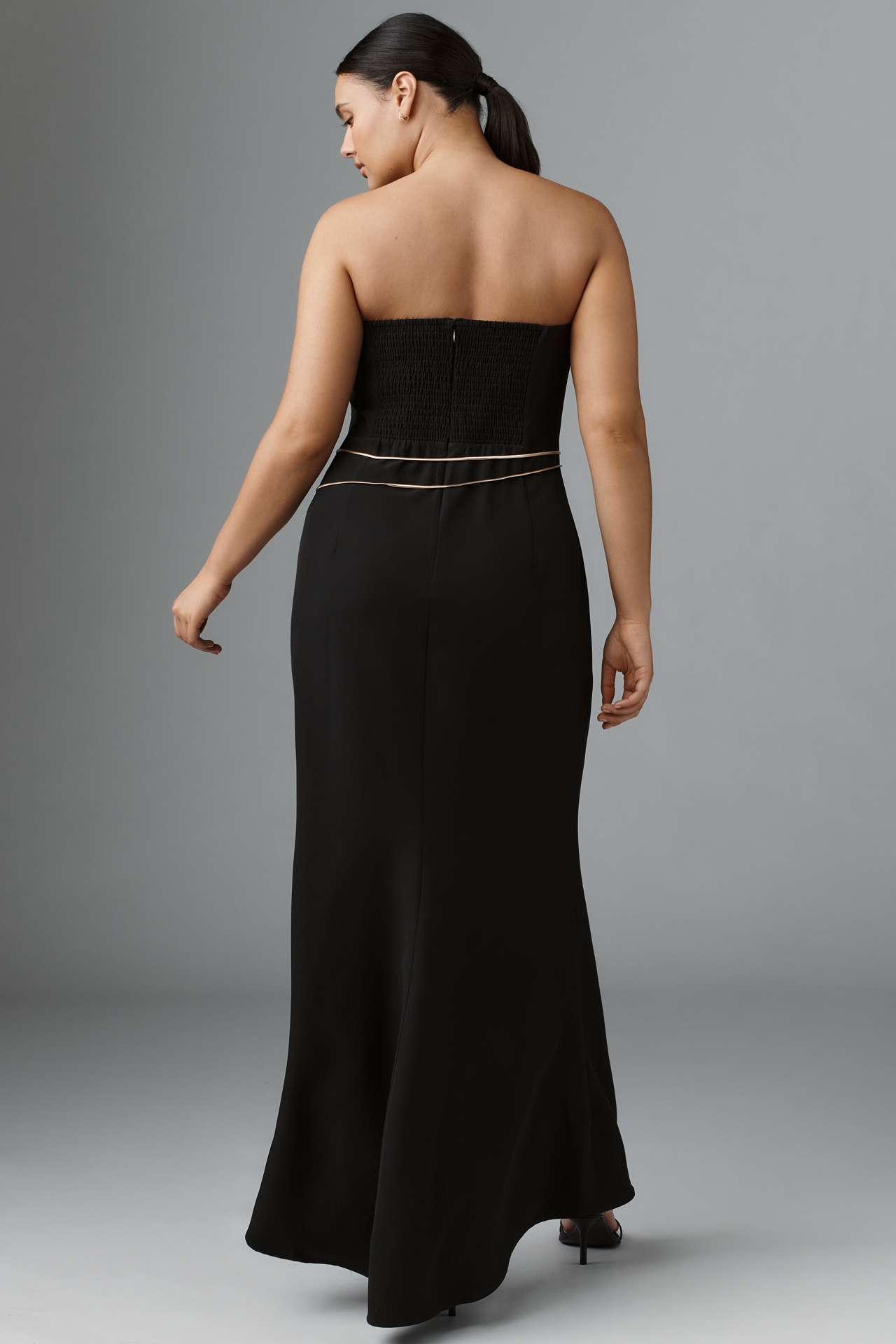 Mare Strapless Hardware Maxi Dress