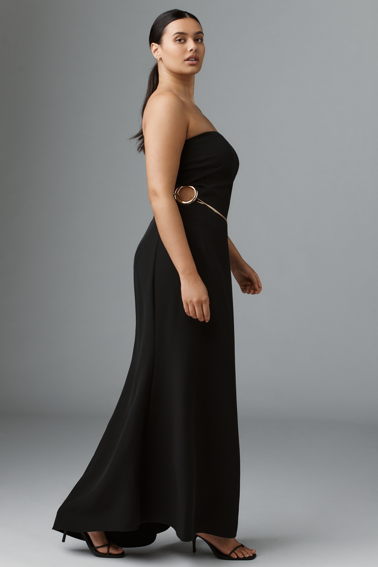 Mare Strapless Hardware Maxi Dress