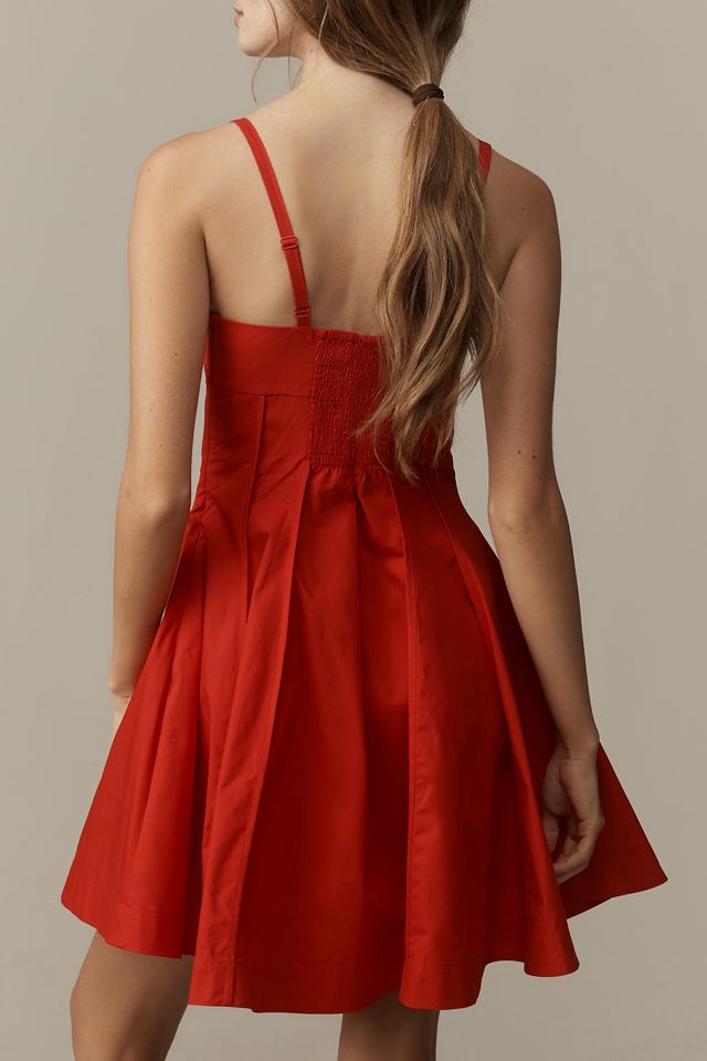 Mare Mare Cotton V-Neck Corset Mini Dress #2