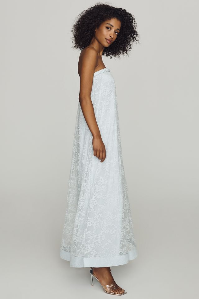 Mare Mare Strapless Lace Maxi Dress #2