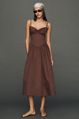 Mare Mare Cotton A-line Midi Dress