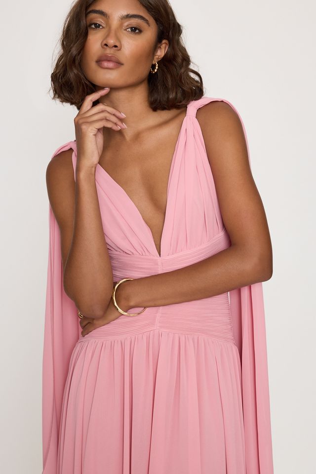 Vestido Maxi Drapeado con Cintura Mare Mare #1