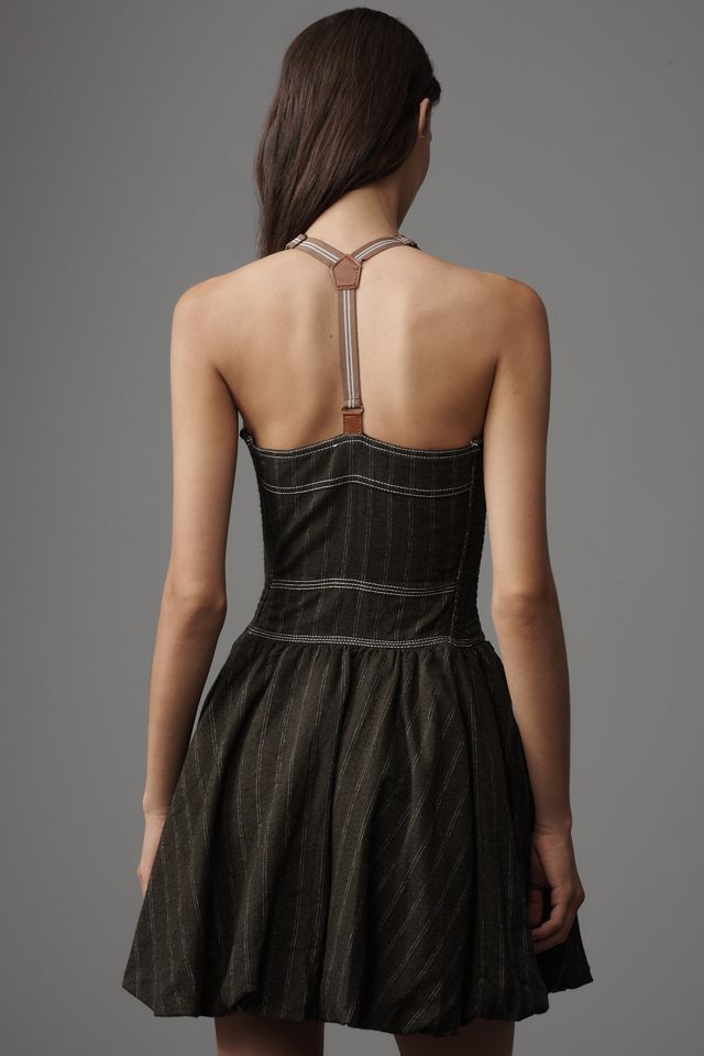 Pilcro Halter Sweetheart Bubble Mini Dress #2