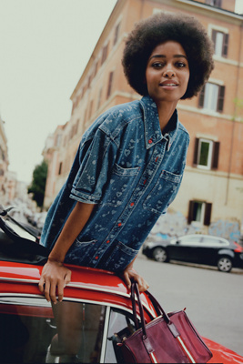 Pilcro Denim Buttondown Shift Dress