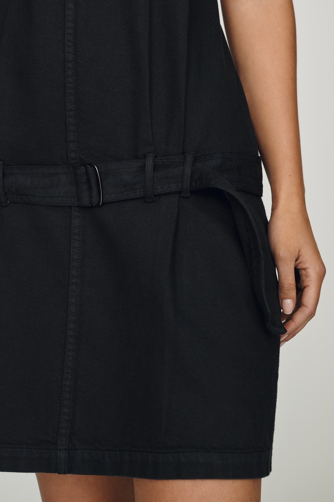 Pilcro Cotton Halter Mini Dress