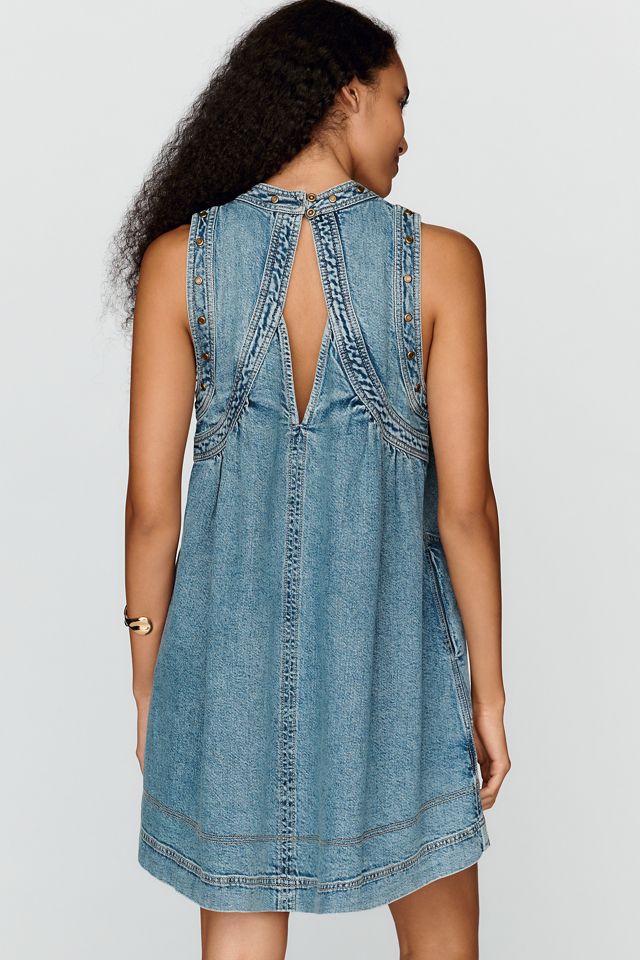 Pilcro 100% Cotton Denim Swing Dress #2