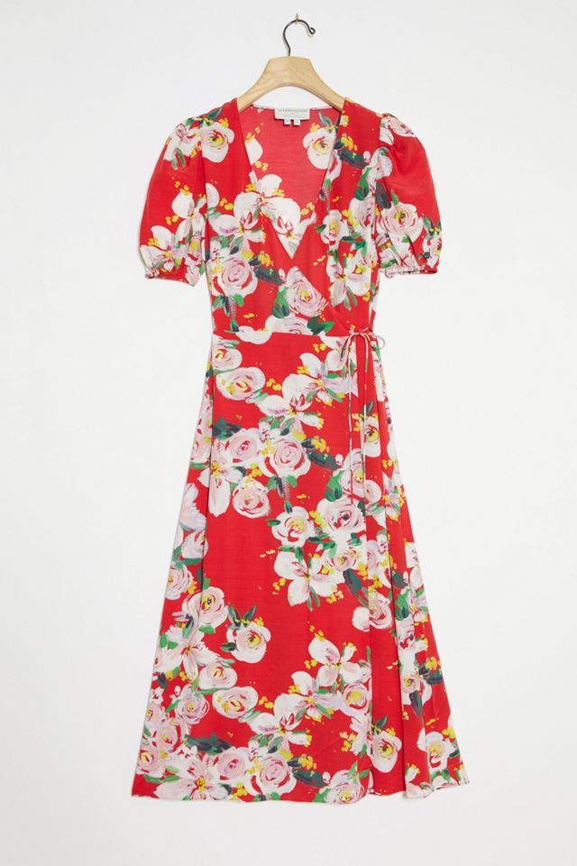 Rosalia Wrap Midi Dress #1