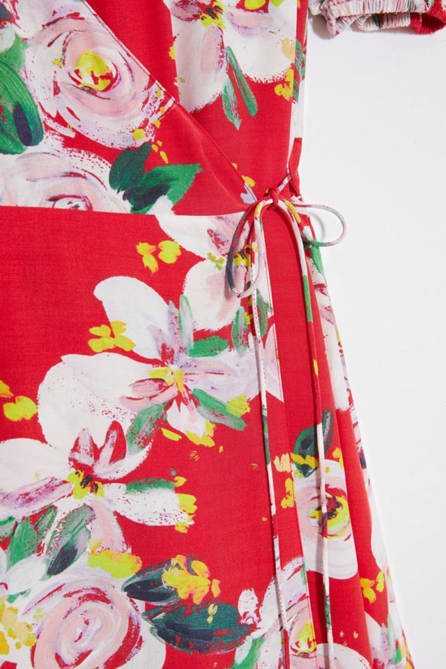 Rosalia Wrap Midi Dress #3