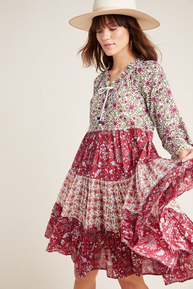 Etheline Peasant Midi Dress #2