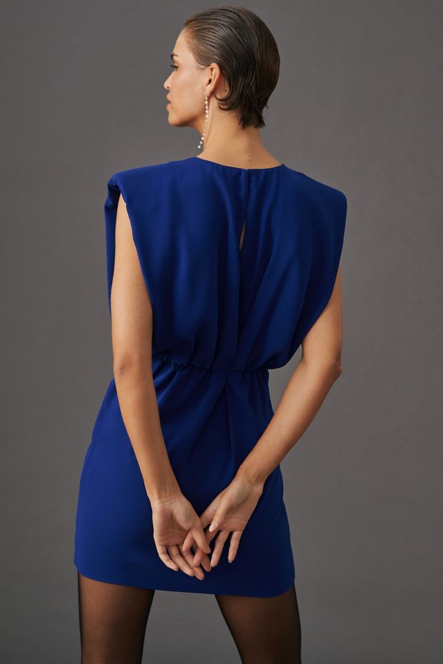 Amanda Uprichard Tie-Front Mini Dress #1