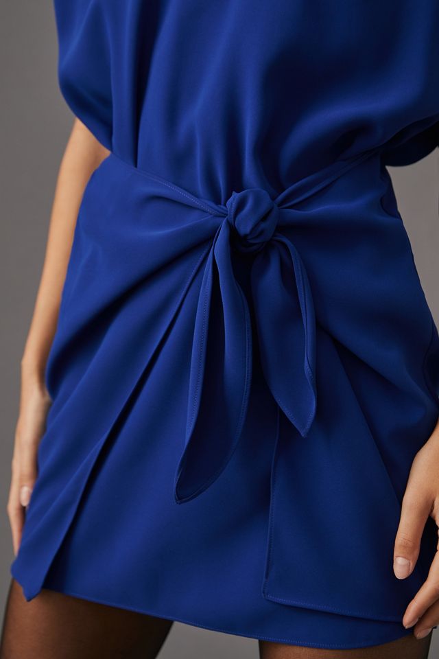 Amanda Uprichard Tie-Front Mini Dress #3